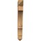 Ekena Millwork Balboa Arts & Crafts Smooth Bracket, Western Red Cedar, 3 1/2"W x 22"D x 30"H BKT04X22X30BOA03SWR - alternate 3
